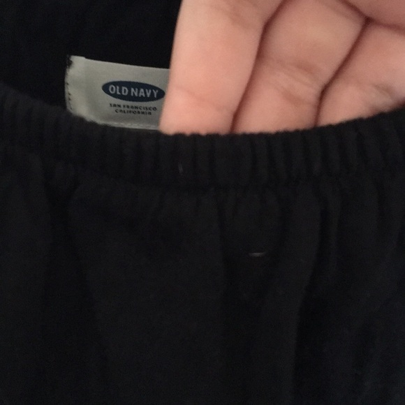 Black Ruffle Top - Picture 3 of 4